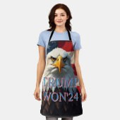 TRUMP WON 2024 SCHÜRZE (Getragen)