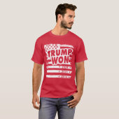 Trump Won 2024 T-Shirt (Vorne ganz)