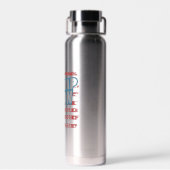 Trump Won 2024 Trinkflasche (Rückseite)