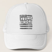 Trump Won 2024 Truckerkappe (Vorderseite)