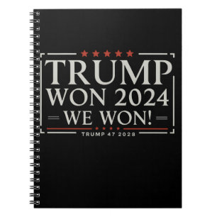 Trump Won 2024 We Won 47 2028 USA Notizblock