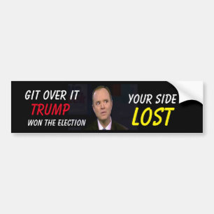 TRUMP WON AUTOAUFKLEBER