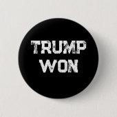 Trump Won Button (Vorderseite)