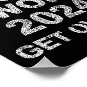 Trump Won Get Over It 2025 4  Poster (Ecke)