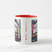 TRUMP WON IN EVERY STATE   MUG TASSE (Zentrum)