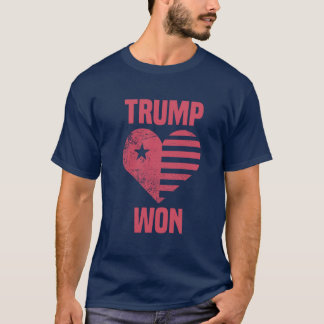 Trump Won | Konservative Wahlen T-Shirt