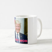 Trump Won Tasse (VorderseiteRechts)