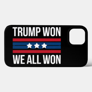 Trump Won We All Won 2024 USA Flag Trump Won Case-Mate iPhone Hülle