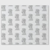 TRUMP Word Cloud Geschenkpapier (Flach)