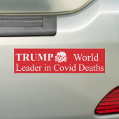 TRUMP World Leader (r-i-ght) im TOD Autoaufkleber (Auf Auto)