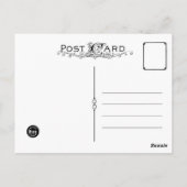 Trump Worth Certificate Postcard Postkarte (Rückseite)