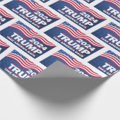 Trump Wrapping Paper Geschenkpapier (Ecke)