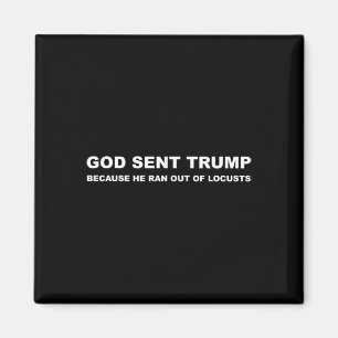 Trump wurde geschickt, weil er keine Blockaden meh Magnet