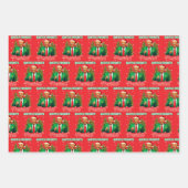 Trump Xmas Geschenkwrap | Der Lieblingspräsident d Geschenkpapier Set (Vorderseite)