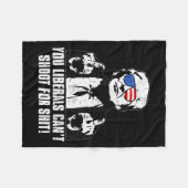 Trump You Liberals Can't Shoot For Fleecedecke (Vorderseite (Horizontal))