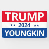 Trump Youngkin 2024 Banner (Horizontal)