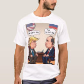 Trump Zelensky Meeting T - Shirt (Vorderseite)