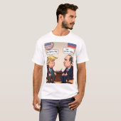 Trump Zelensky Meeting T - Shirt (Vorne ganz)