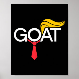 Trump Ziege Wahl Lustig Unterstützung Republikaner Poster