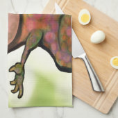 Trump Zilla Geschirrtuch (Viertel Falte)