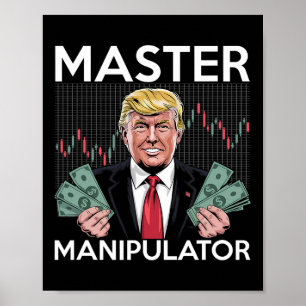 Trump-Zoll-Aktienmarktcrash Poster
