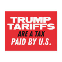 Trump-Zölle sind Steuern, die von US Red bezahlt w