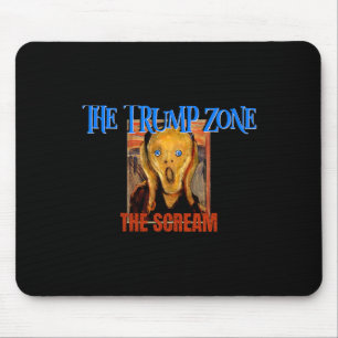 Trump-Zone ist eine lustige politische Parodie und Mousepad