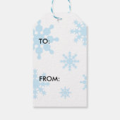 Trump zu Weihnachten Geschenkanhänger (Rückseite)