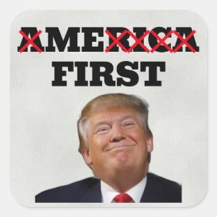 Trump (Zuerst ich) Aufkleber