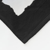 Trump-Zug kommt in die Stadt Weihnachten Weihnacht Fleecedecke (Ecke)