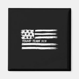 Trump Zug Präsident Wahlkampf Kampagne Usa Flagge Magnet