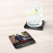 TRUMP....ZUHAUSE WIEDER........................... GETRÄNKEUNTERSETZER (Rechte Seite)