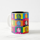 TRUMP ZWEIFARBIGE TASSE (Vorderseite Links)