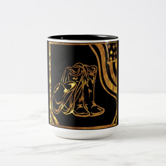 TRUMP ZWEIFARBIGE TASSE (Mittel)