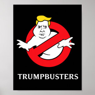 Trumpbusters Anti Trump Kein Trump Stoppt Trump Poster