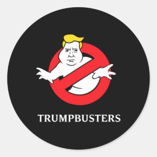 Trumpbusters Anti Trump Kein Trump Stoppt Trump Runder Aufkleber