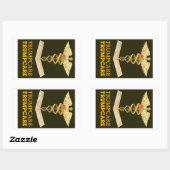 TrumpCare - Ein Hut Rechteckiger Aufkleber (Blatt)