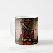 Trumped - die Anti-Trumpf Tasse (Vorderseite Links)