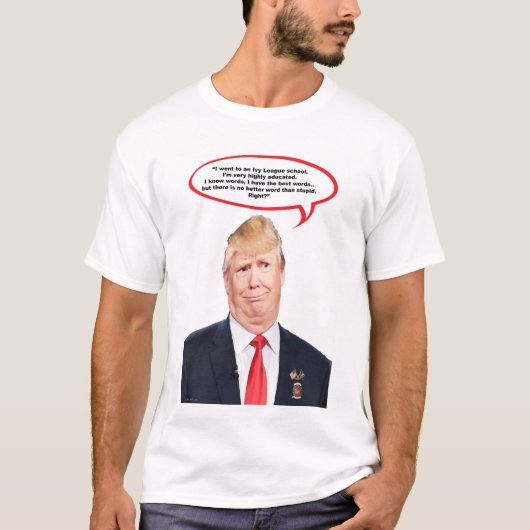 Trumped herauf DruckT - Shirt (Vorderseite)