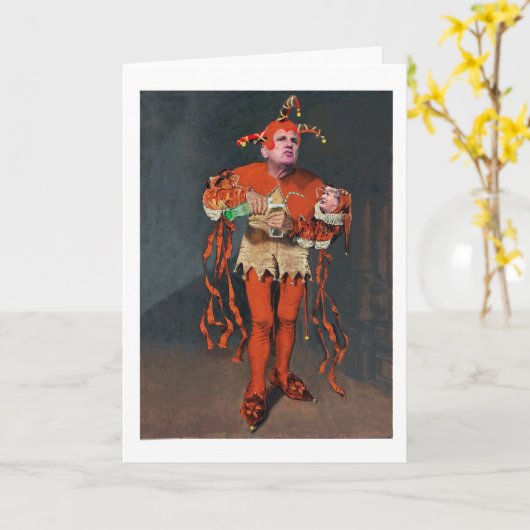 Trumped Up Birthday Card Karte (Gelbe Blume)