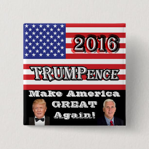 TRUMPence 2016 - Amerika wieder großartig machen! Button