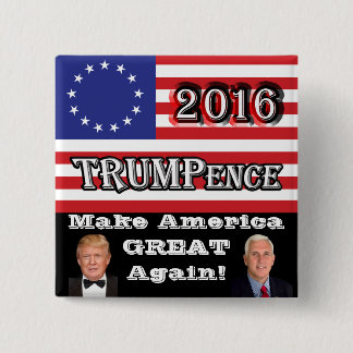 TRUMPence 2016 - Mach Amerika wieder großartig! Button