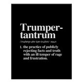 Trumper Tantrum Definition Poster (Vorderseite)
