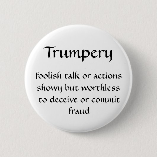 Trumpery Button (Vorderseite)