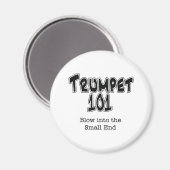 Trumpet 101 magnet (Vorderseite/Rückseite)