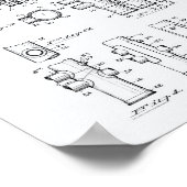 Trumpet 1939 Weißbuch über Patentkunst Poster (Ecke)