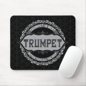 Trumpet Best Musiknote Circle Mousepad (Mit Mouse)