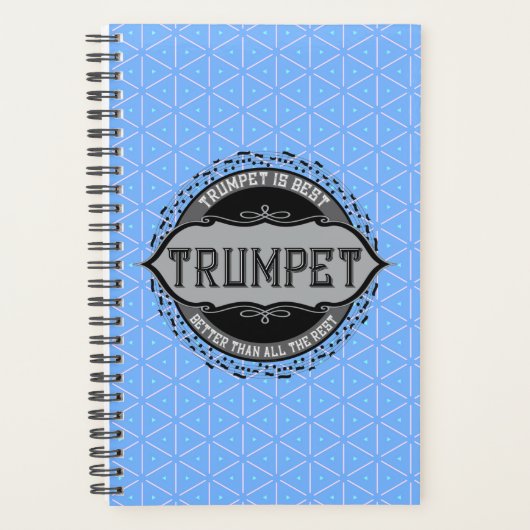 Trumpet Best Musiknote Circle Planer (Vorderseite)