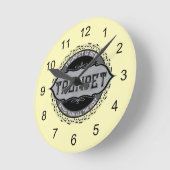 Trumpet Best Musiknote Circle Runde Wanduhr (Winkel)