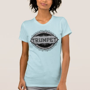 Trumpet Best Musiknote Circle T-Shirt